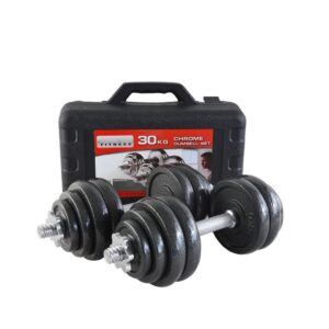 30KG Dumbbell Set with Connector & Carrier Case
