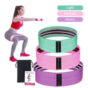 3 Set Fabric Resistance Bands