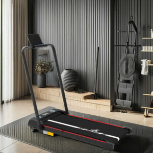 Foldable Walking Pad With Hand Rails, Mobile Holder, Remote Contol and Control Bluetooth App